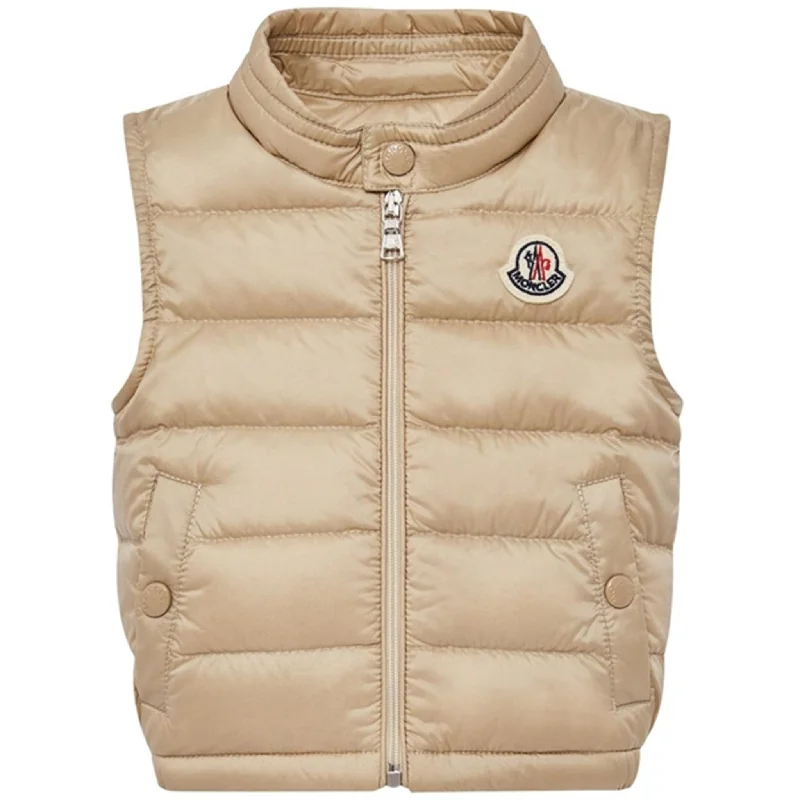 Moncler Amaury Vest Beige