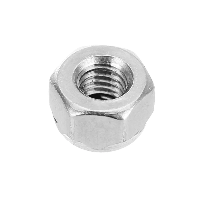 Suleve™ M3SN2 10Pcs M3 304 Stainless Steel Hex Self Locking Nuts anti Loose All Steel Insert Lock Nuts