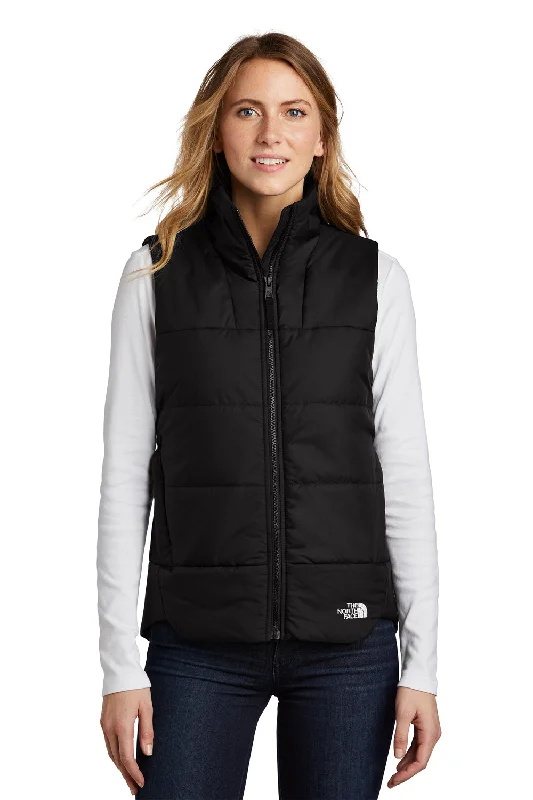 The North Face Womens Water Resistant Everyday Insulated Full Zip Vest - Black